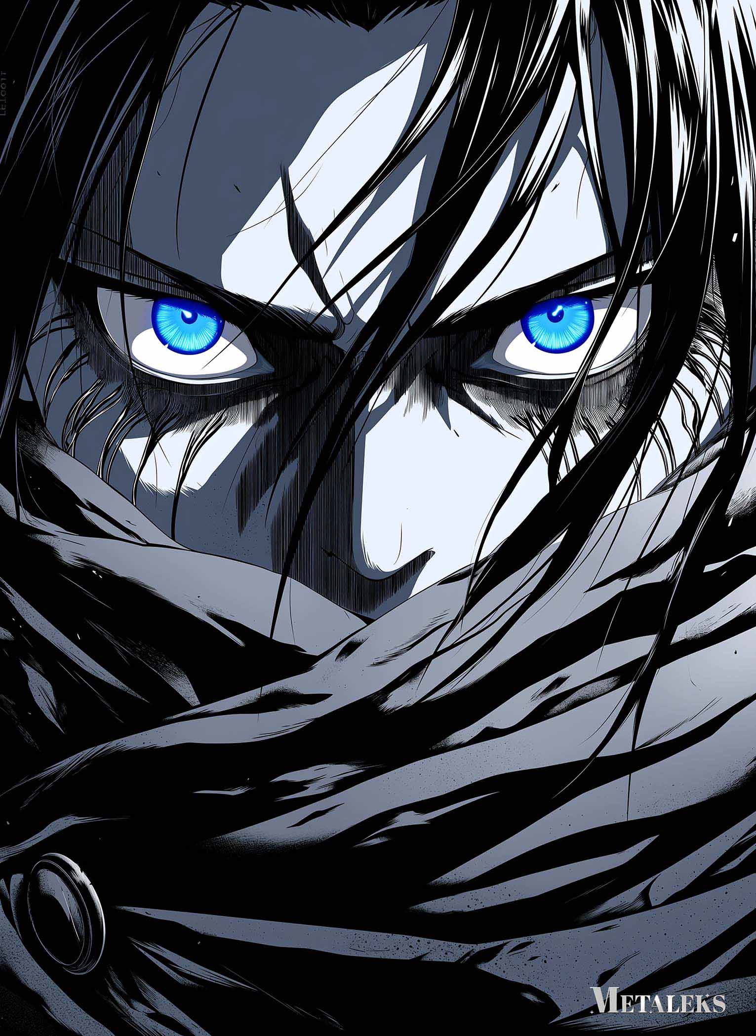 G0233 Eren Yeager BW