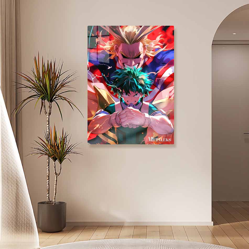 GE0186 All Might and Izuku Midoriya   My Hero Academia