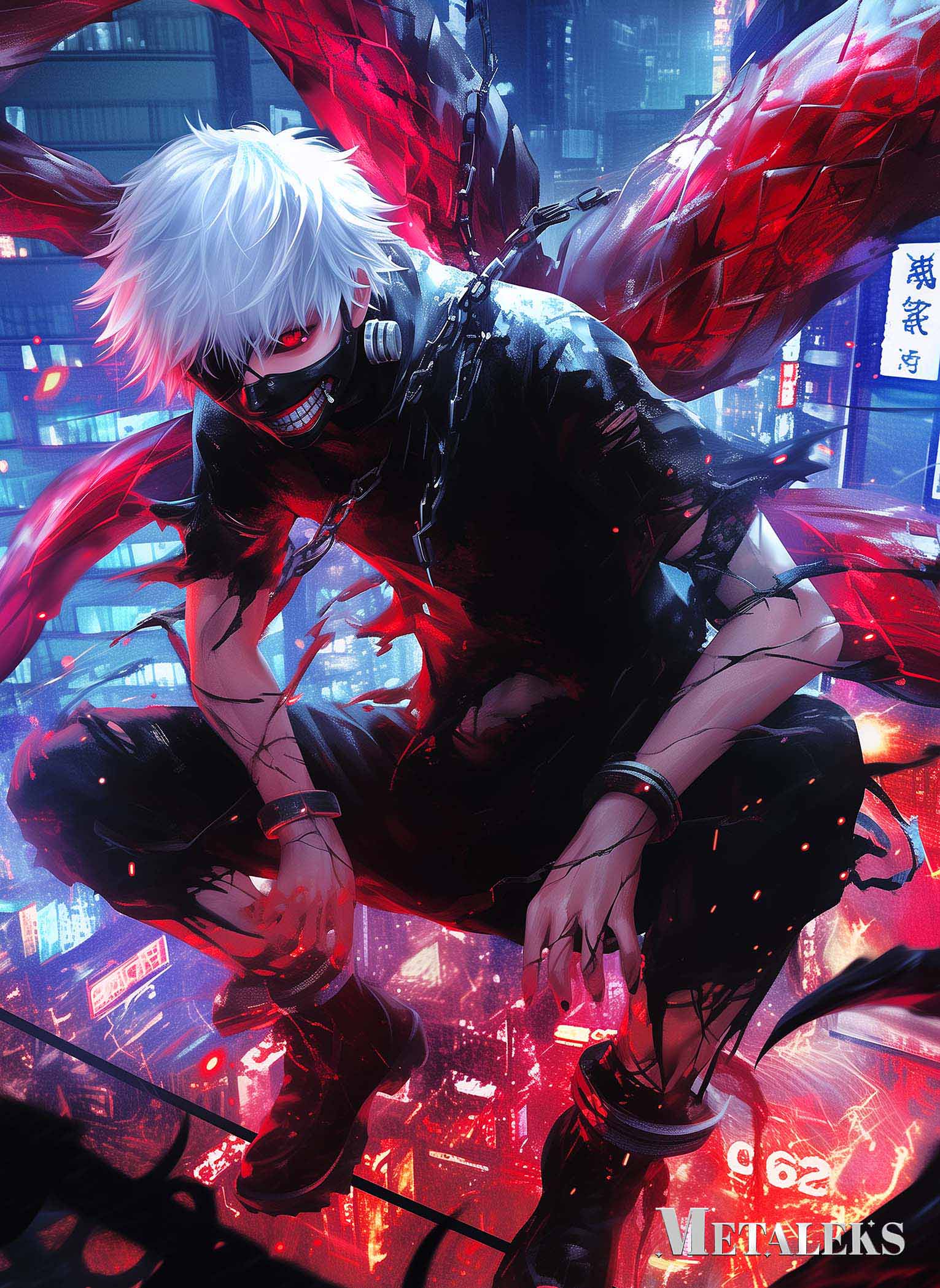 GE0197 Ken Kaneki in Tokyo   Tokyo Ghoul