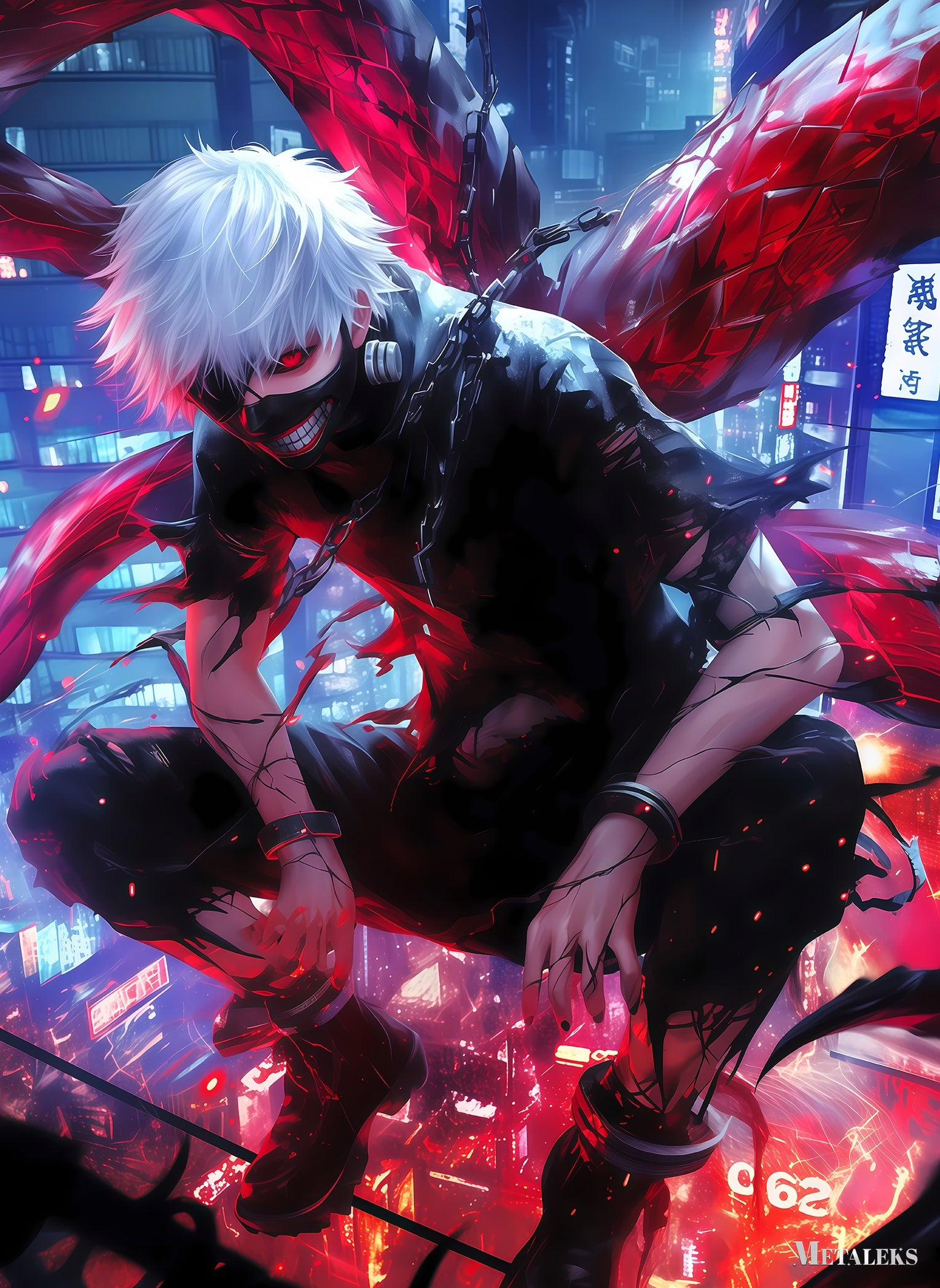 GE0197 Ken Kaneki in Tokyo   Tokyo Ghoul