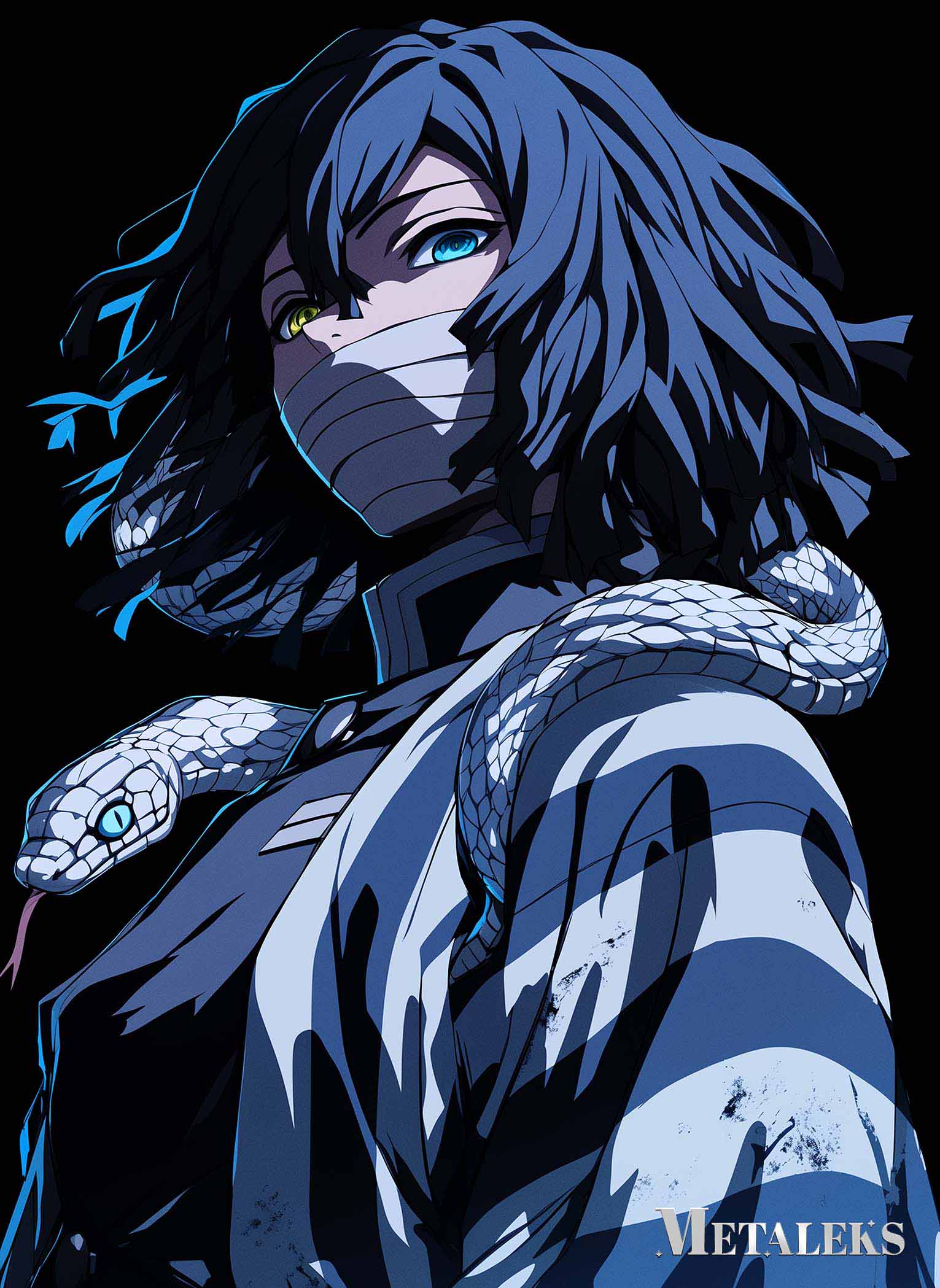 GE02015 Obanai Iguro   Demon Slayer 3