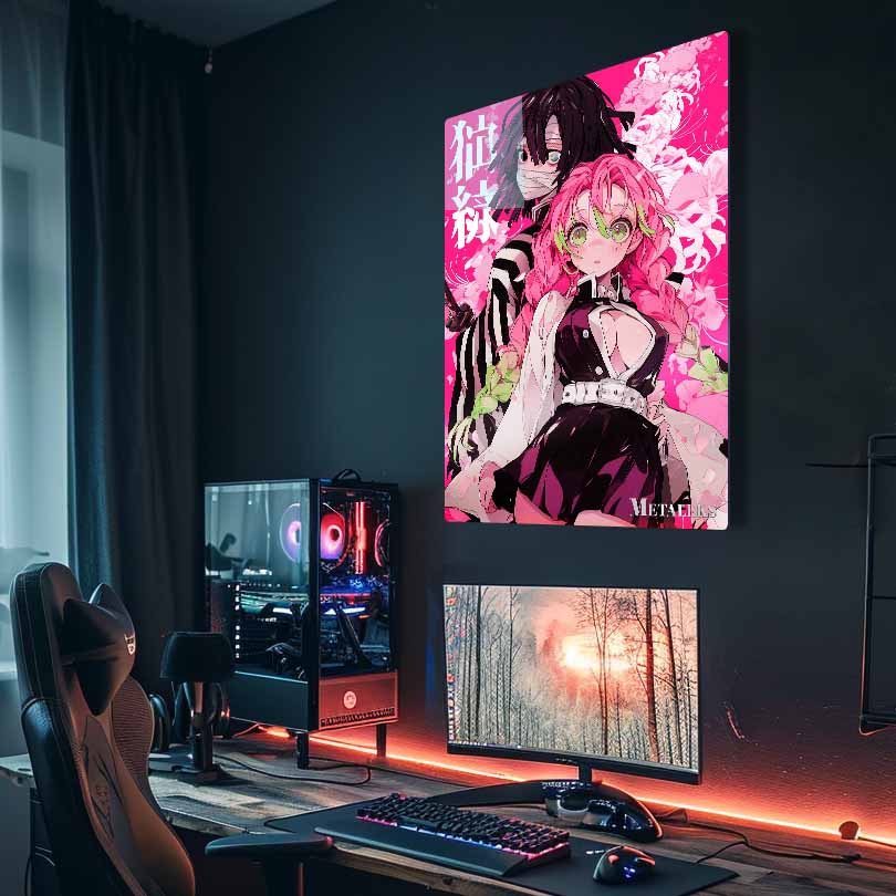 GE0216 Obanai and Mitsuri Kanroji   Demon Slayer
