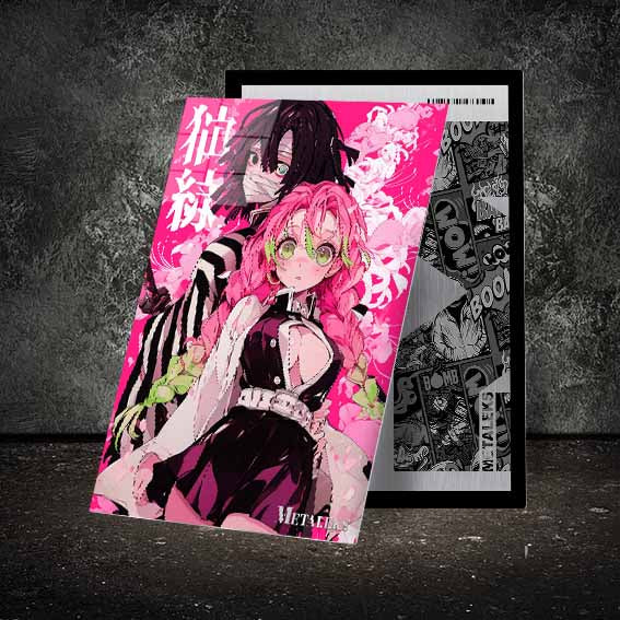 GE0216 Obanai and Mitsuri Kanroji   Demon Slayer