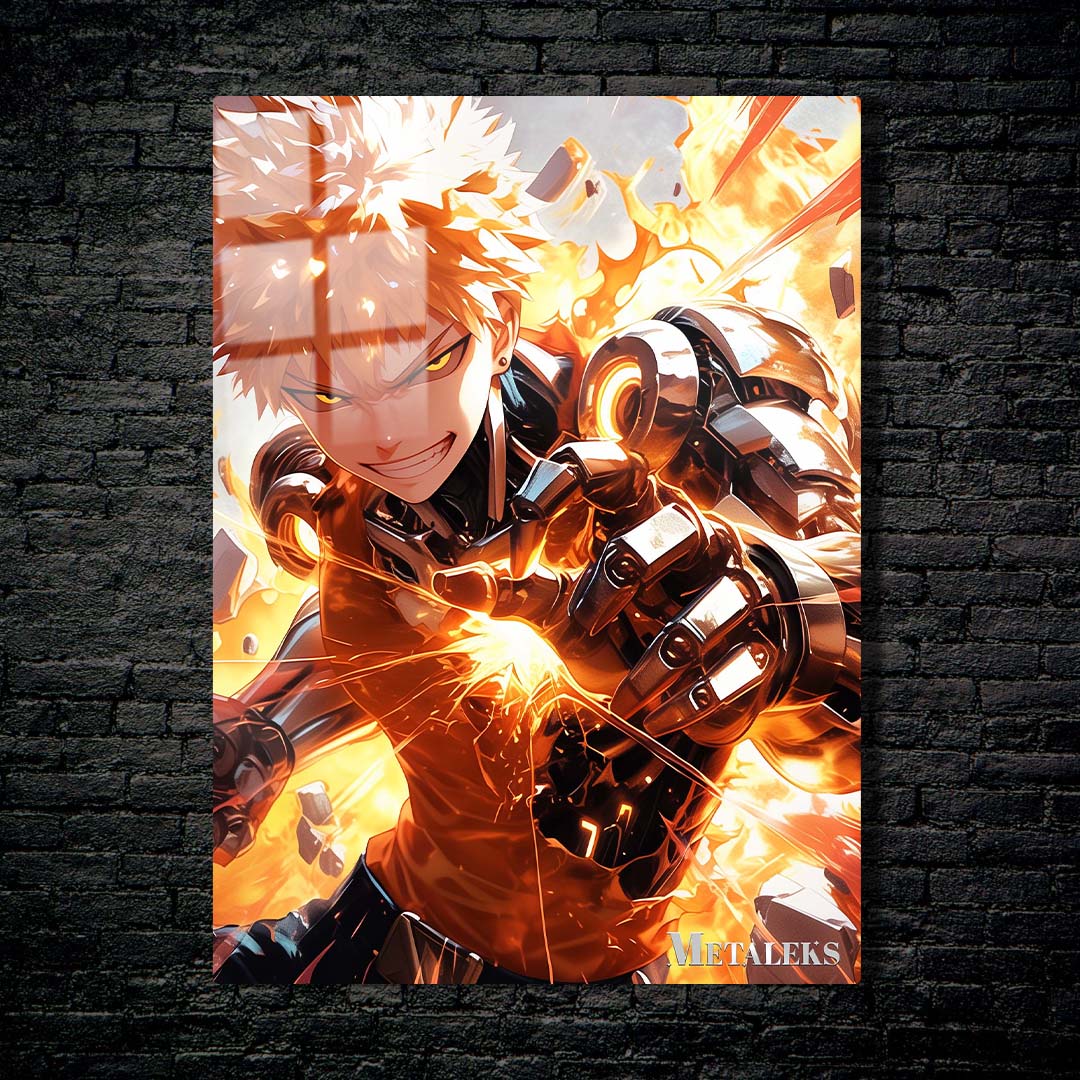Genos Anime One Punch Man