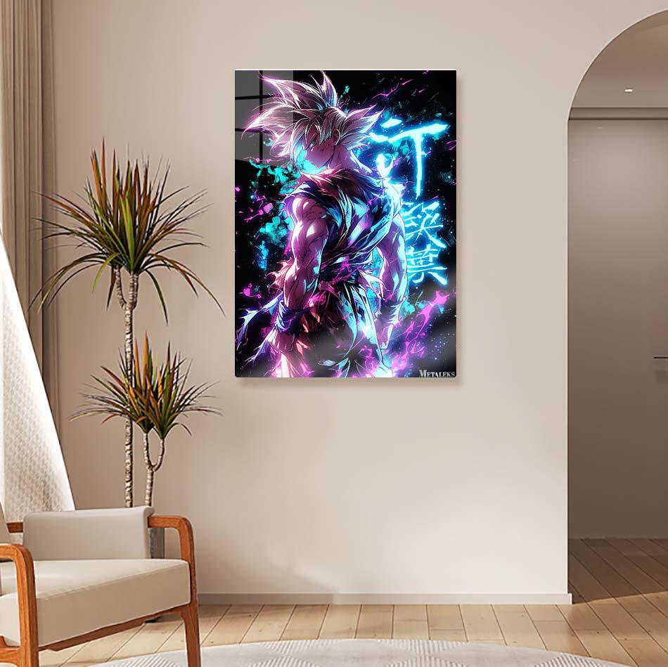 Goku Neon Color Effect | Dragon Ball Z