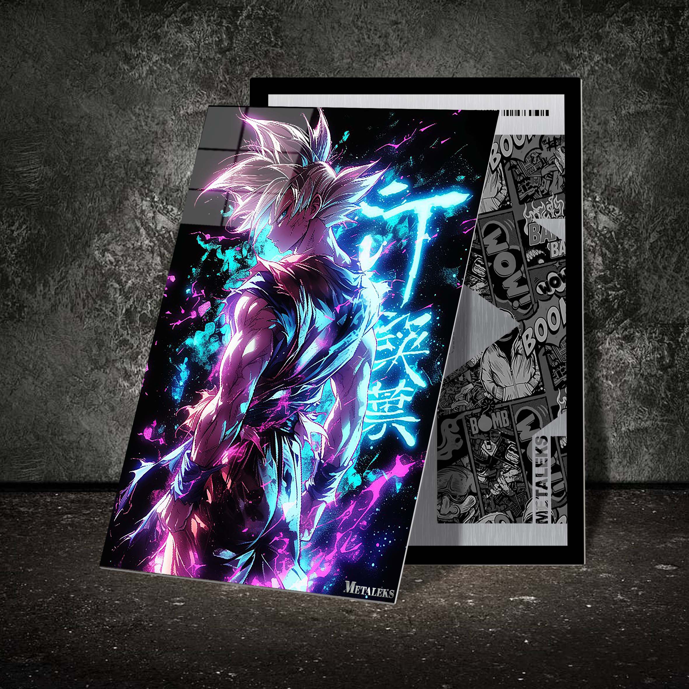 Goku Neon Color Effect | Dragon Ball Z