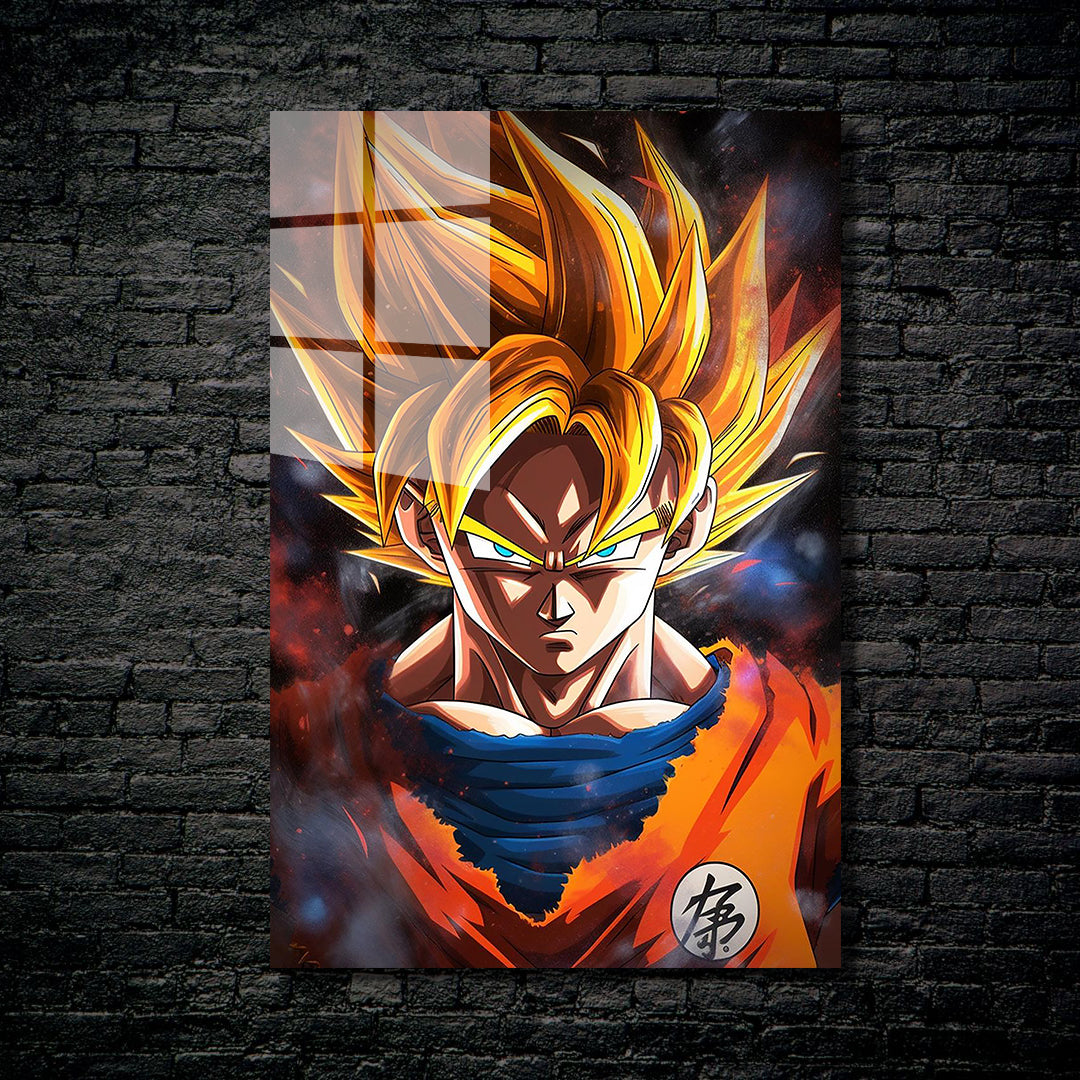 Goku-Artwork por @Kaw[ai]i!
