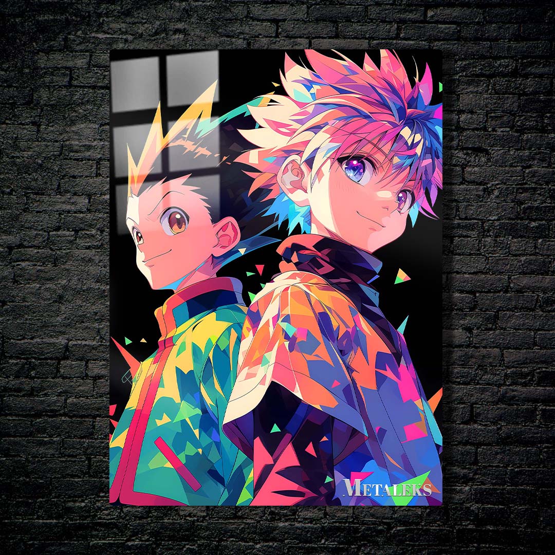 Gon And Killua Full Collor - Anime Hunter X Hunter