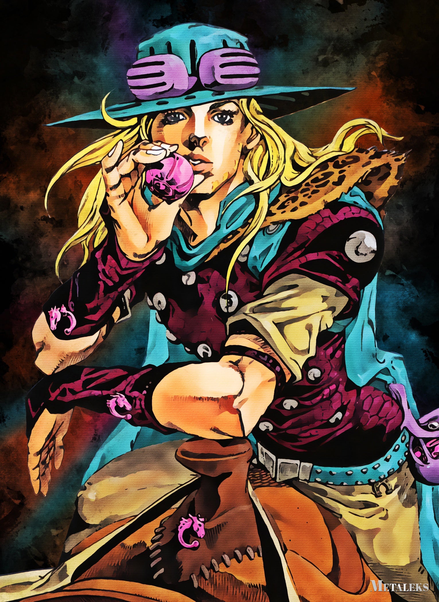 Gyro Zeppeli Splatter  H091825