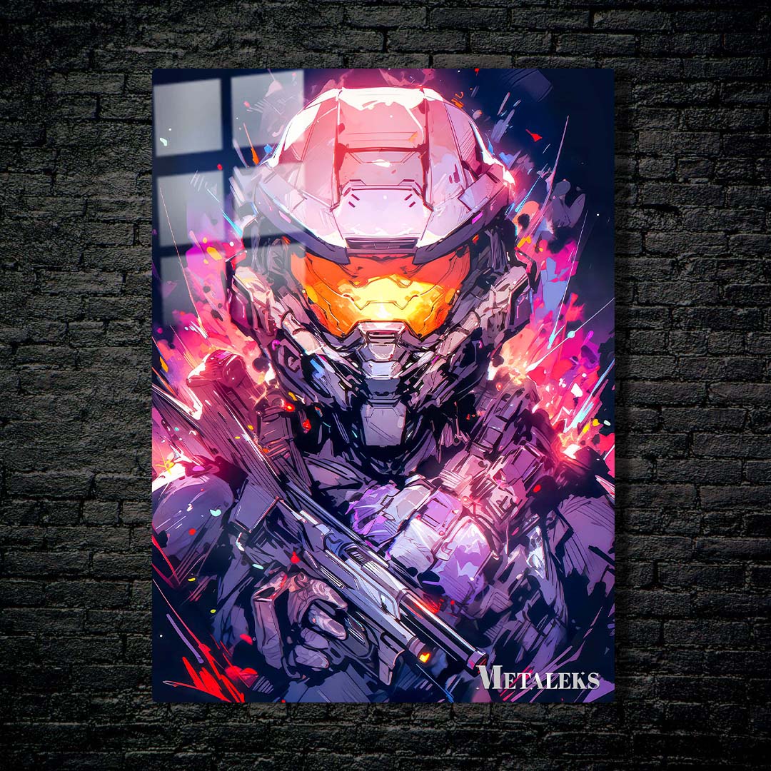 Um guerreiro-Artwork by @art.bot5000