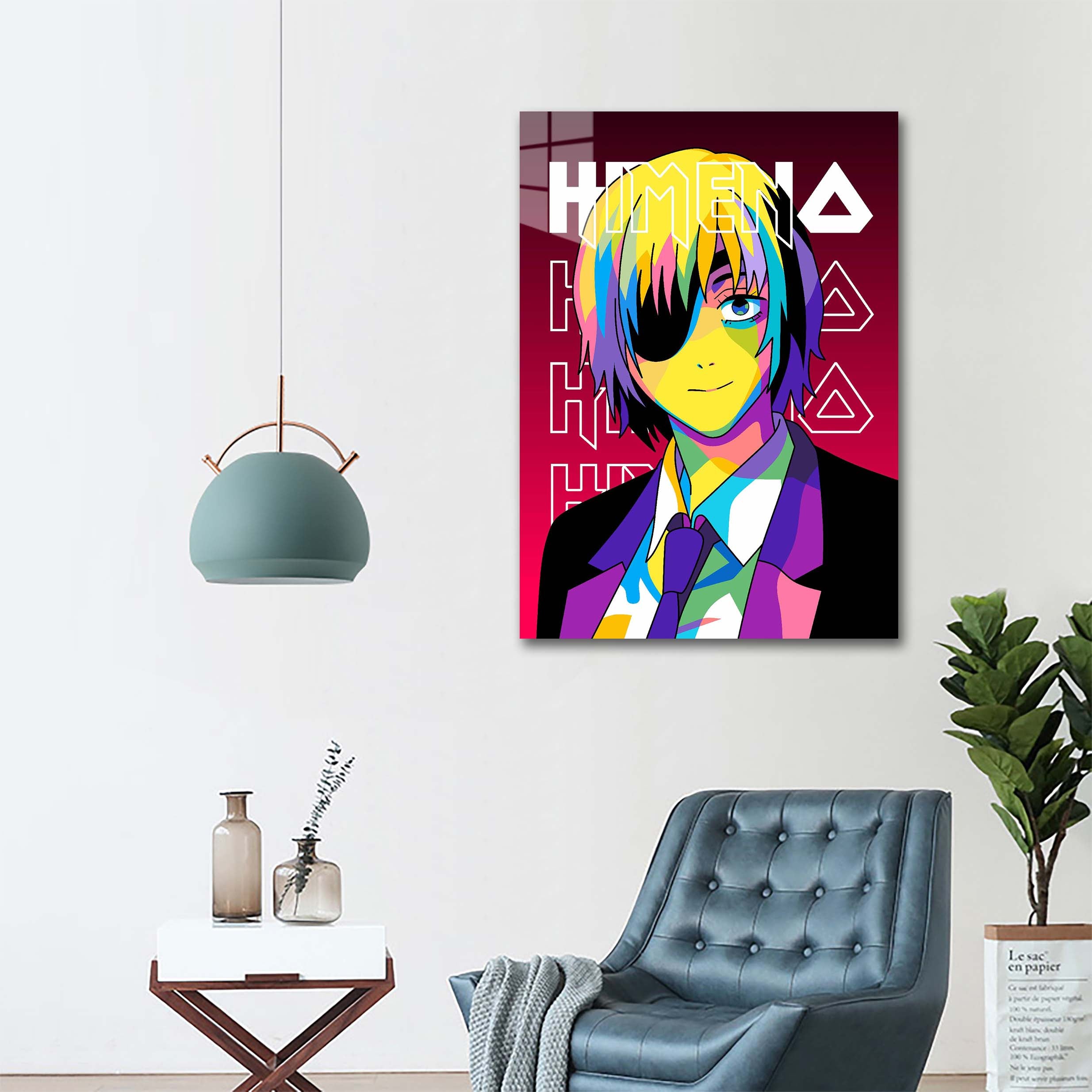 Himeno in WPAP Pop Art