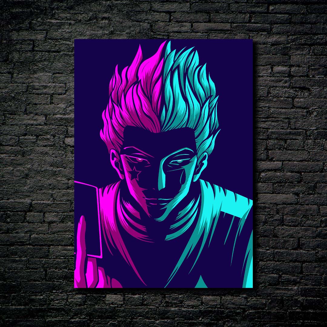 Hisoka neon style