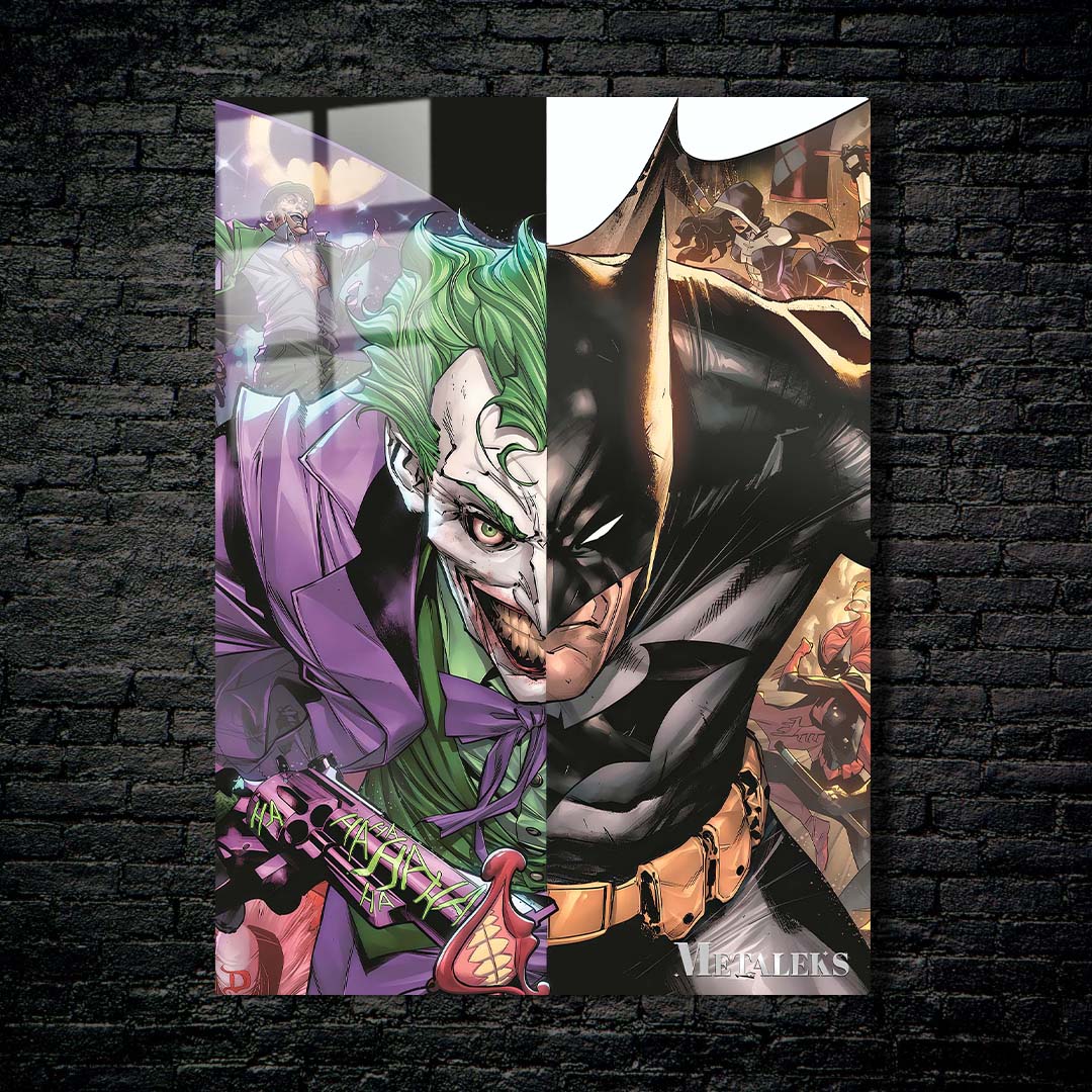 Joker x Batman - WLA-designed by @Watashi Loli Art