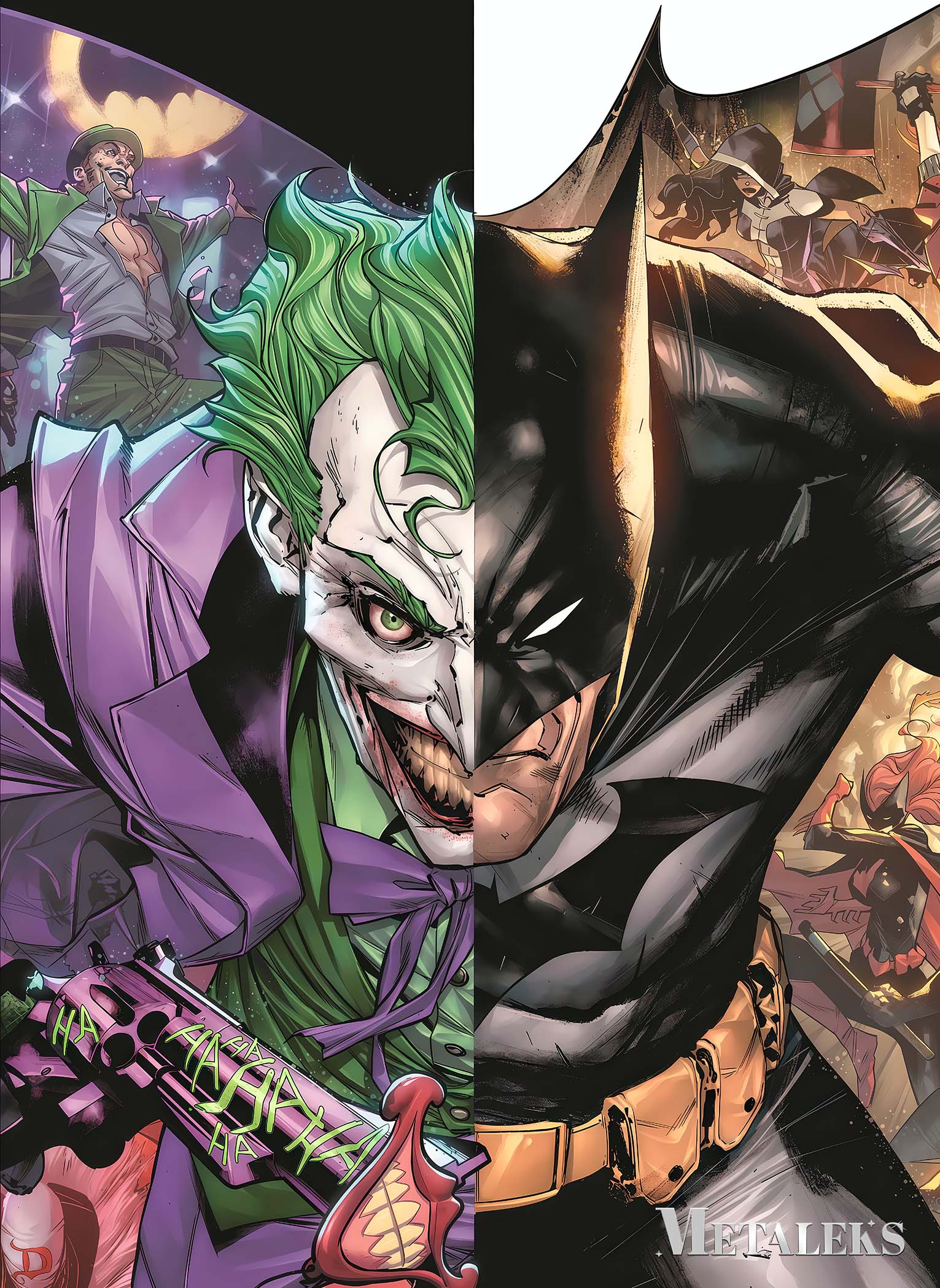 Joker x Batman - WLA-designed by @Watashi Loli Art