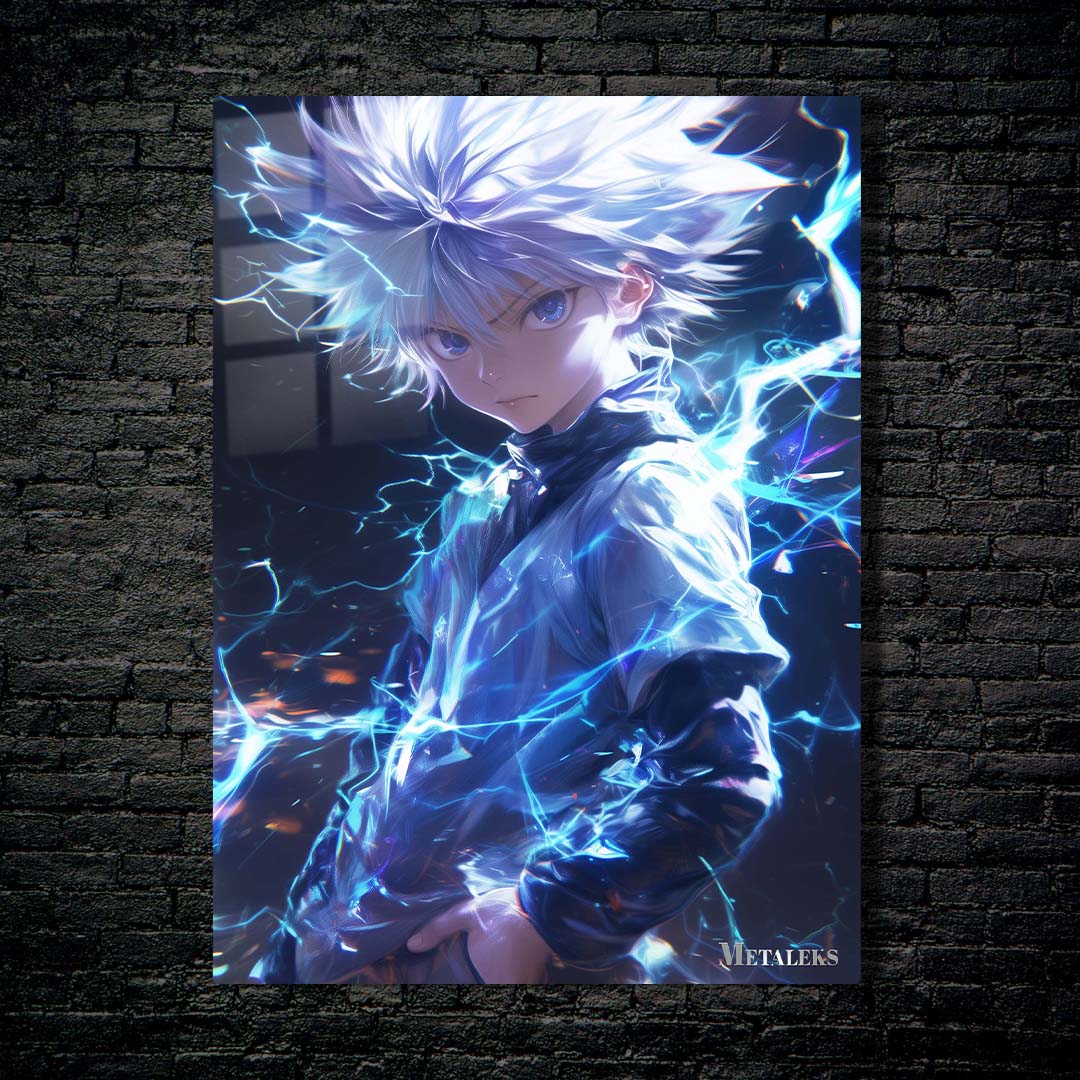 Killua Zoldyck Lightning Blue   Hunter X Hunter