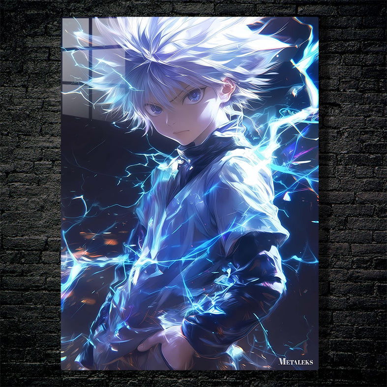 Killua Zoldyck Lightning Blue   Hunter X Hunter