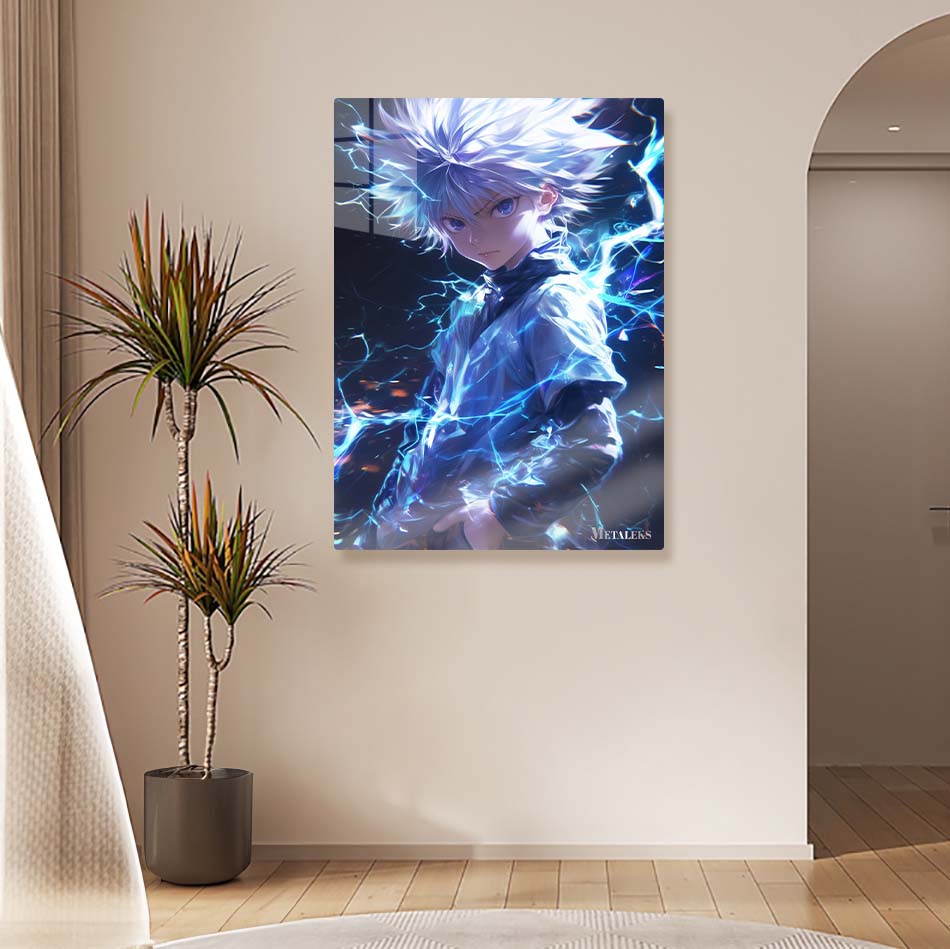 Killua Zoldyck Lightning Blue   Hunter X Hunter