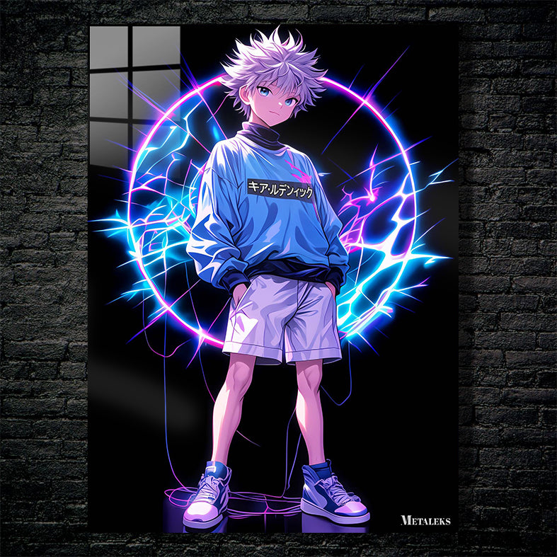 Killua Zoldyck Neon Effect - Hunter x Hunter