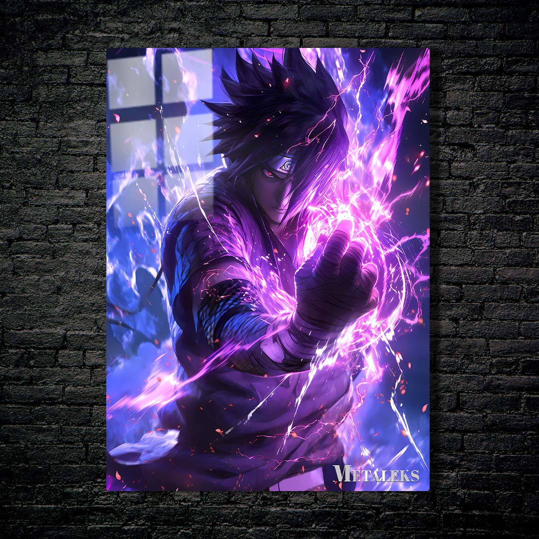 Lightning Purple Sasuke