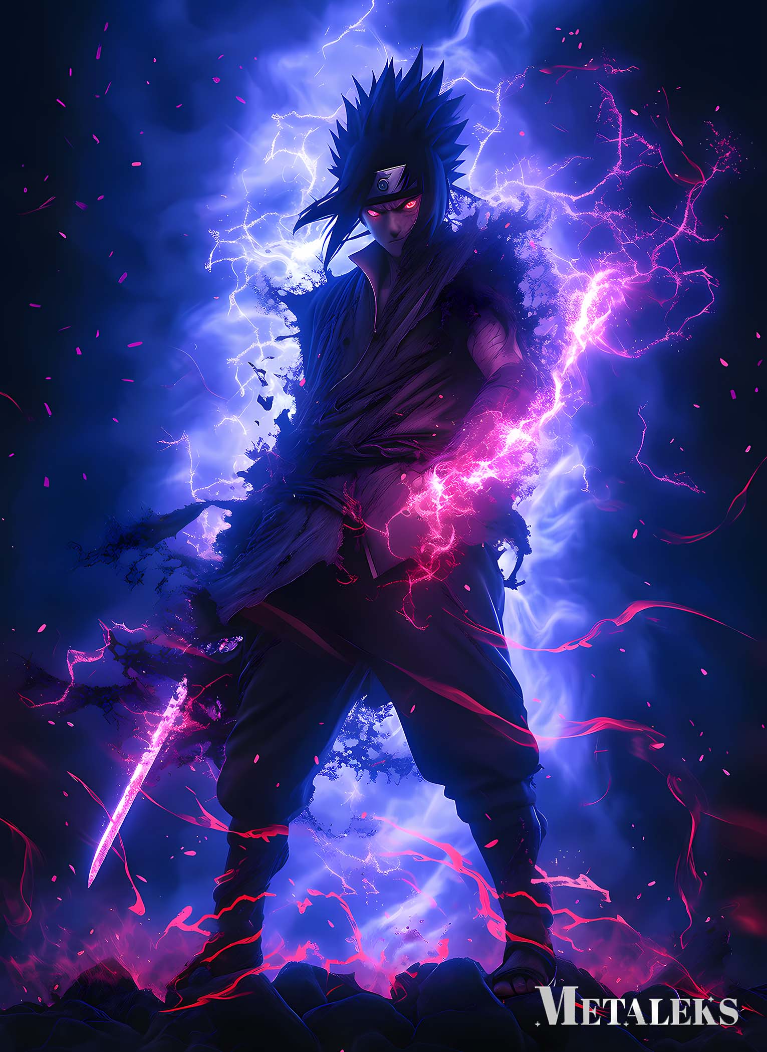 Ligthning Sword Sasuke
