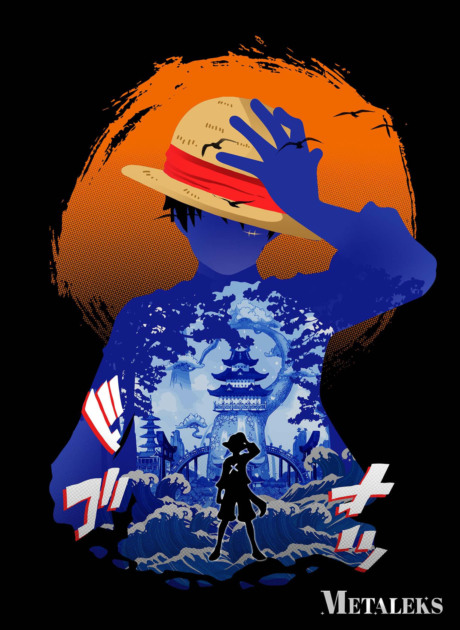 Luffy wano one piece