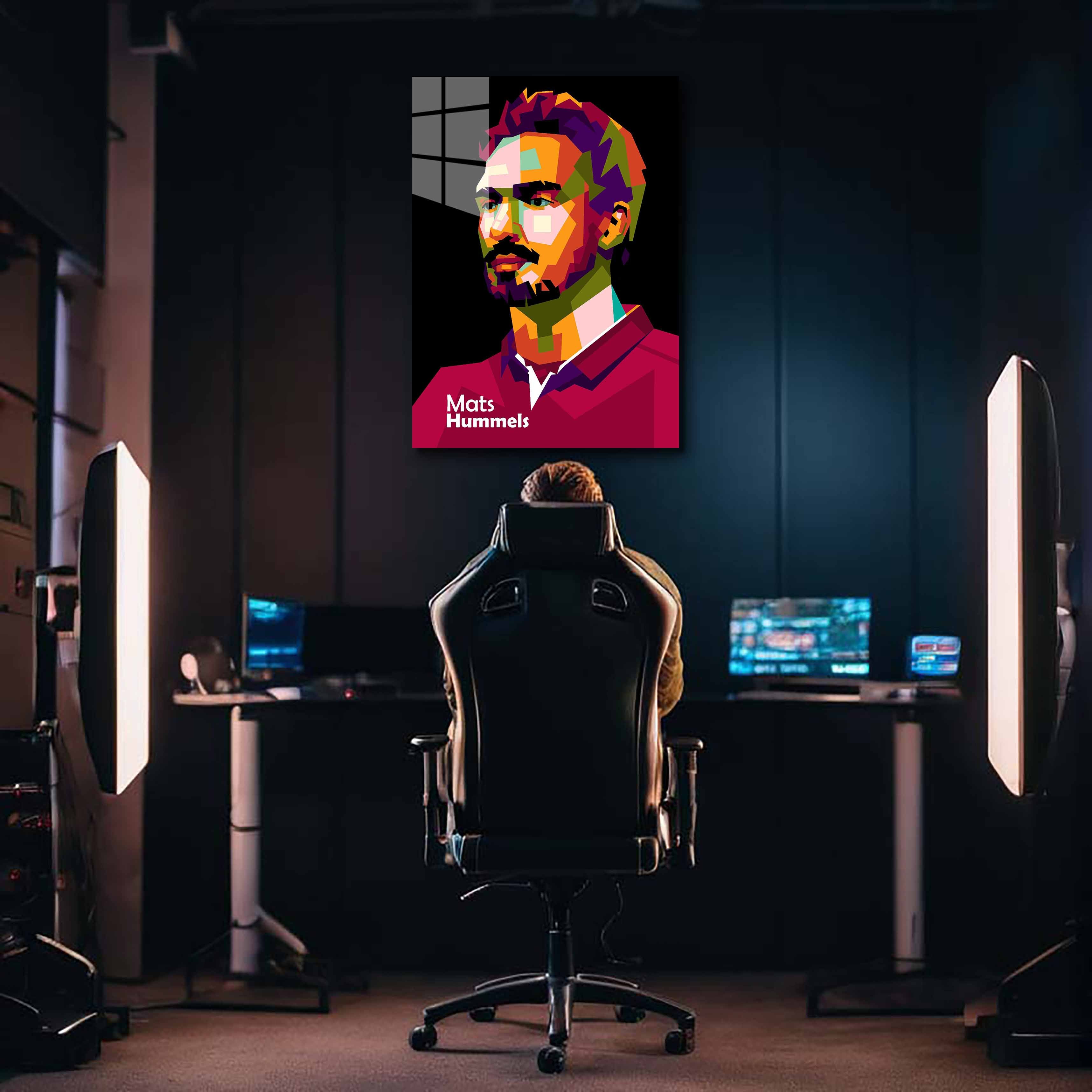 Mats Hummels in wpap pop art trending