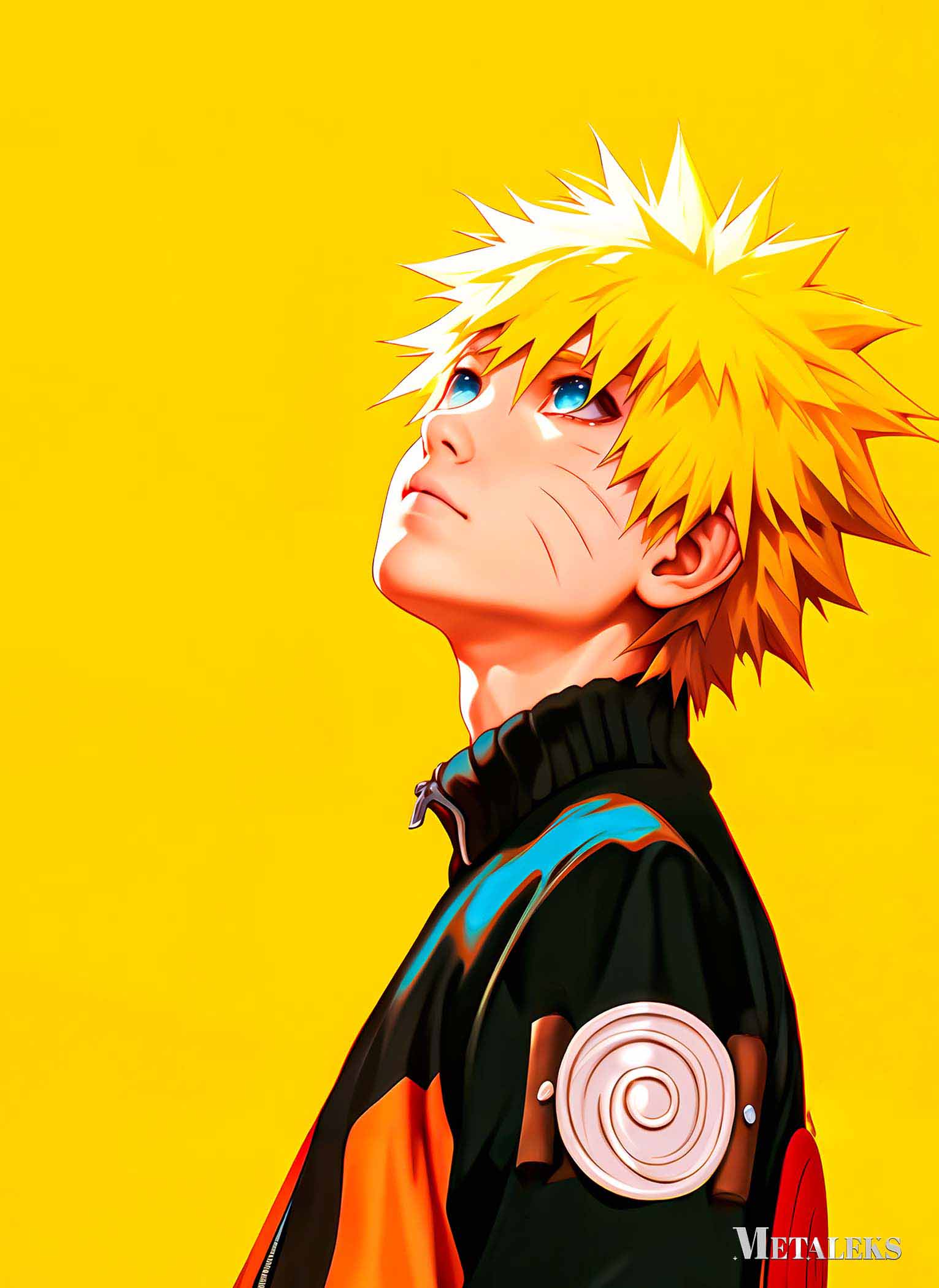 Naruto Uzumaki Minimalistic