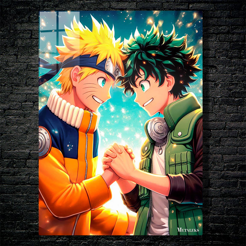 Naruto and Midoriya