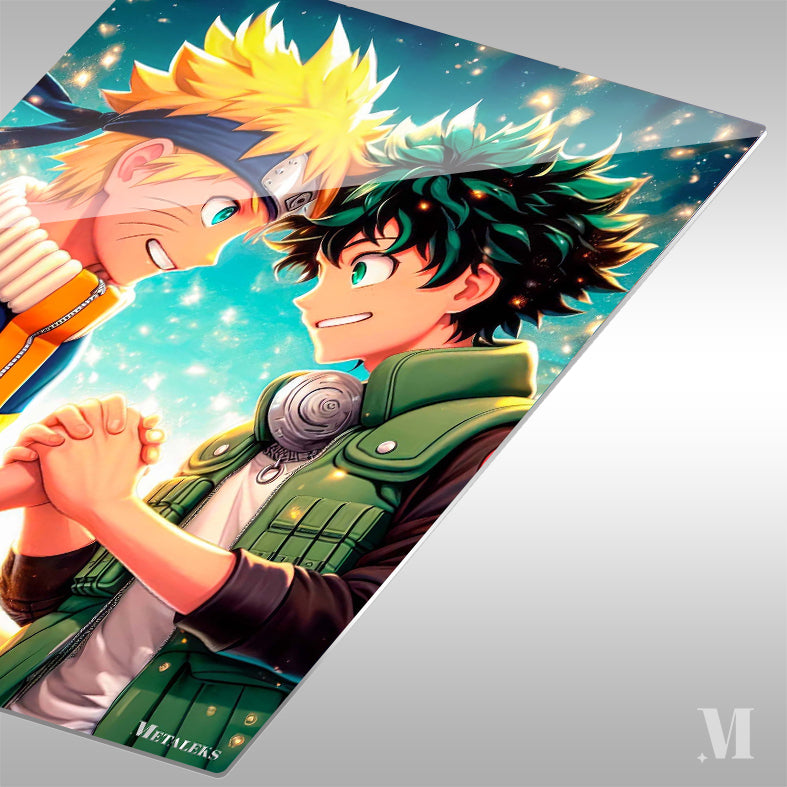 Naruto and Midoriya