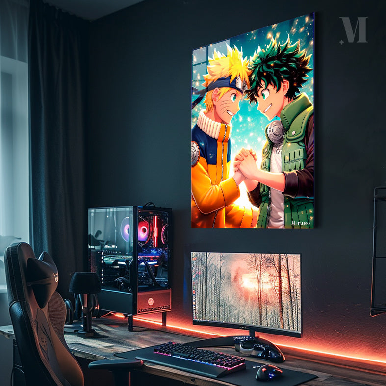 Naruto and Midoriya