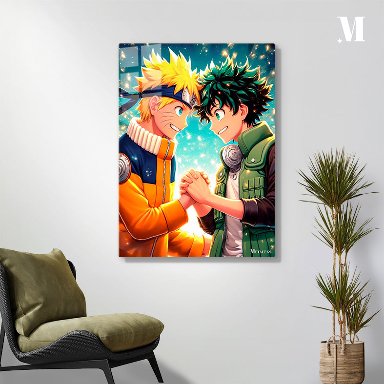 Naruto and Midoriya