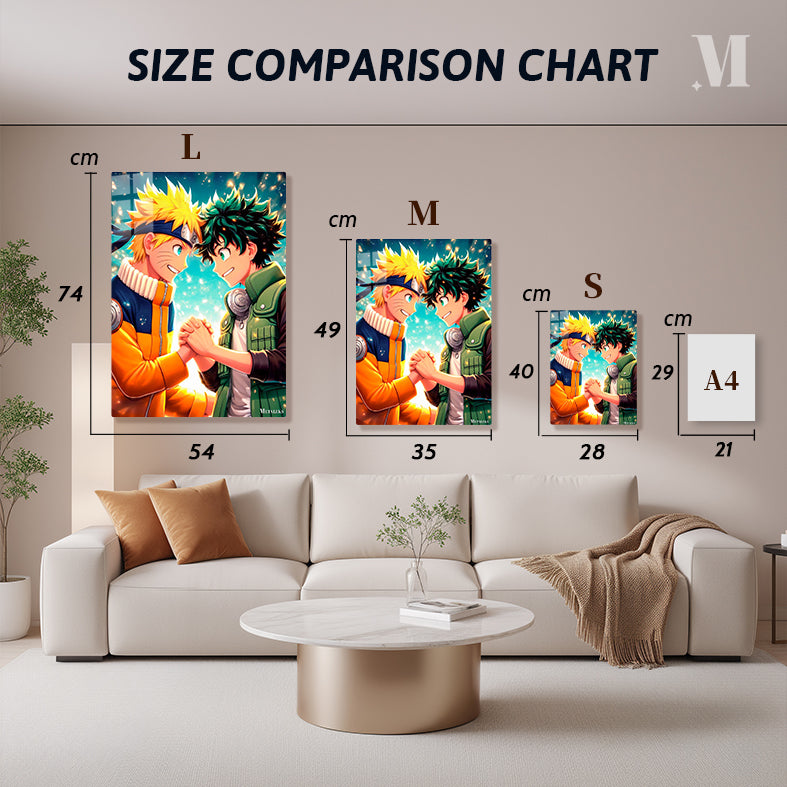 Naruto and Midoriya