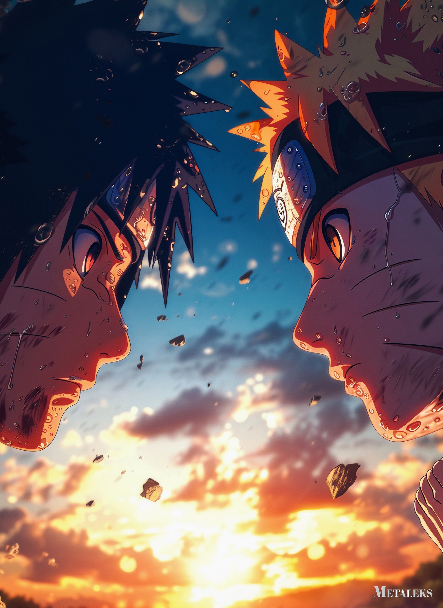 Naruto and Sasuke - Naruto Shippuden