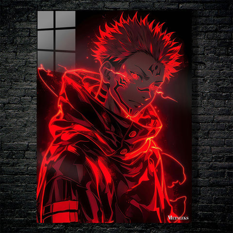 Neon-Sukuna-Red