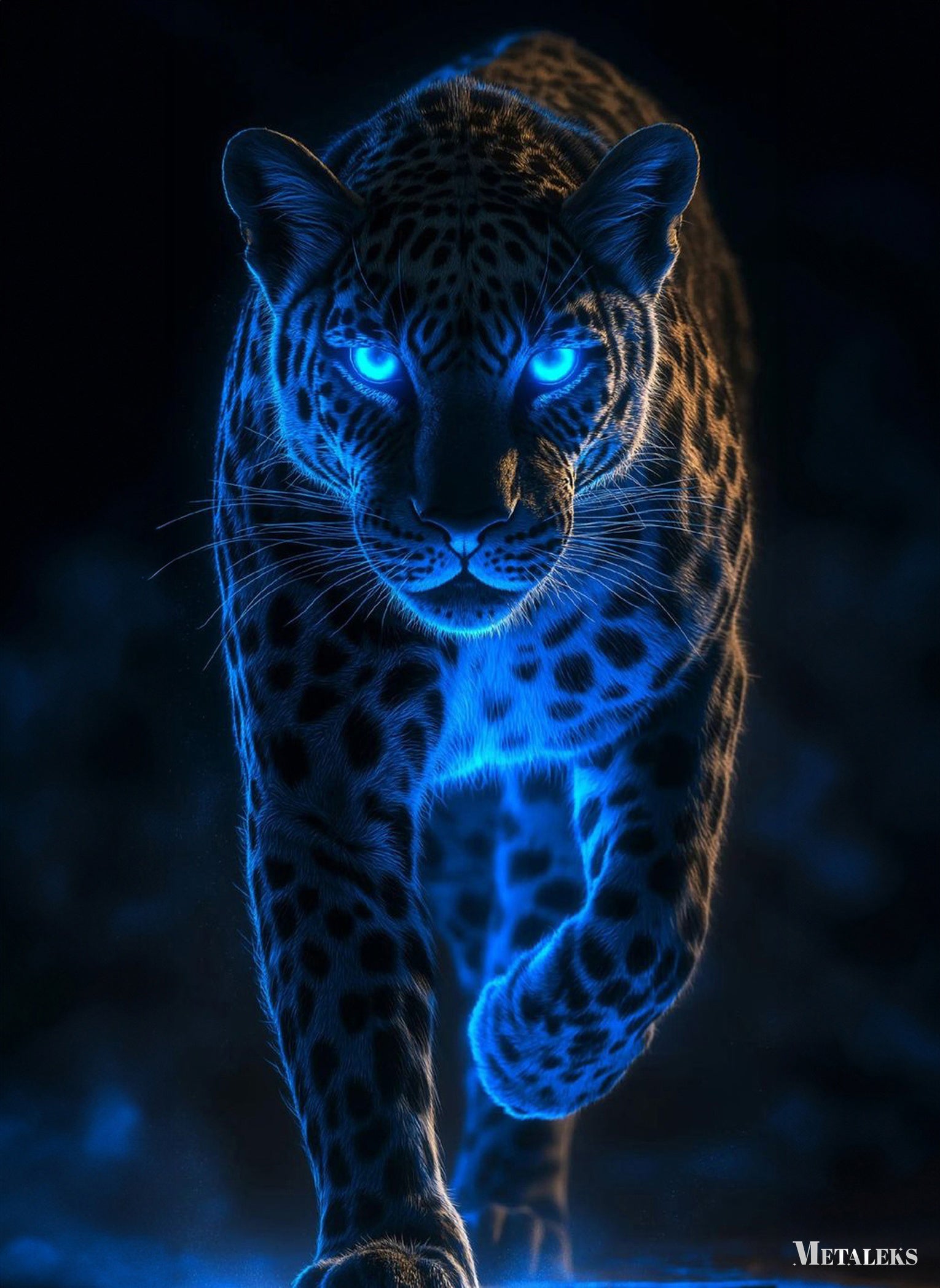 Neon Leopard