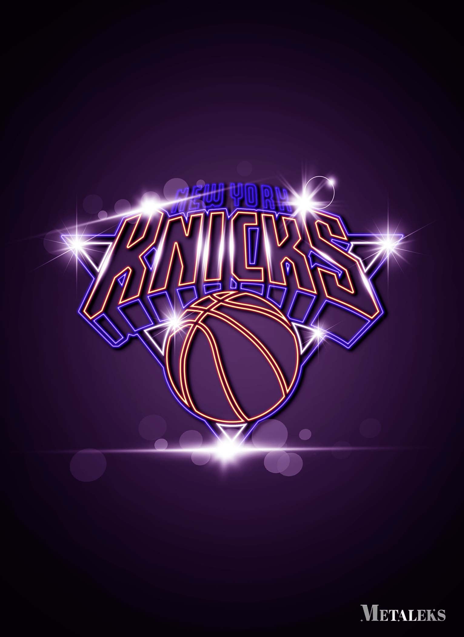 New York Knicks Neon