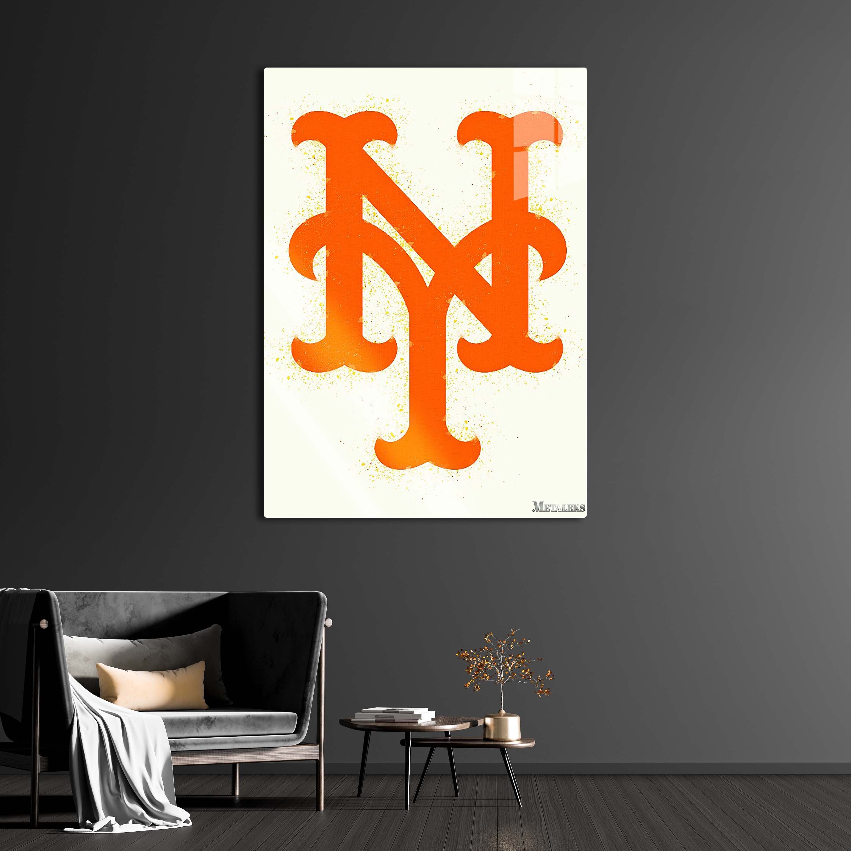 New York Mets Watercolor