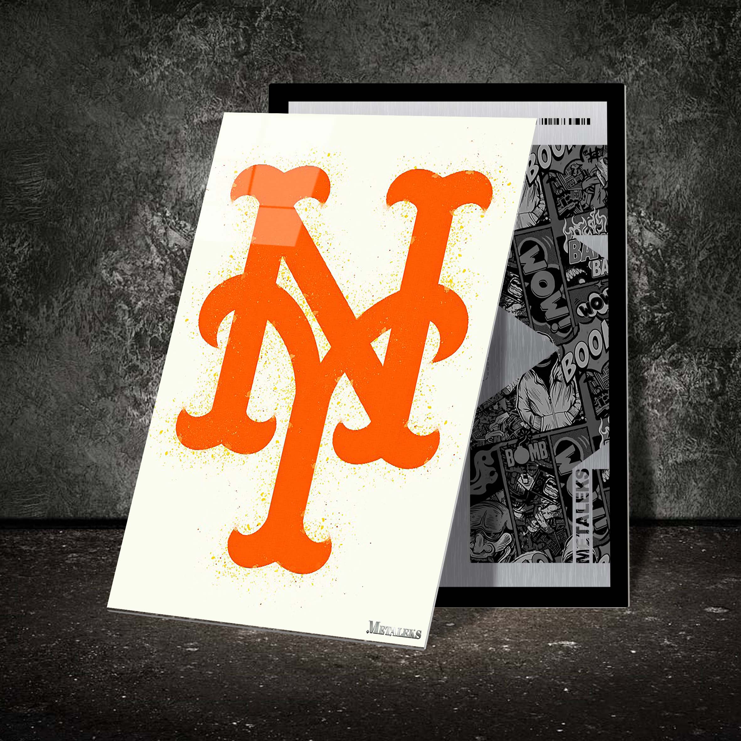 New York Mets Watercolor