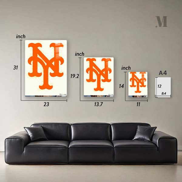 New York Mets Watercolor