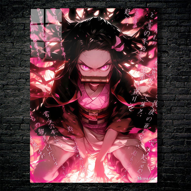 Nezuko Kamado Angry  Demon Slayer
