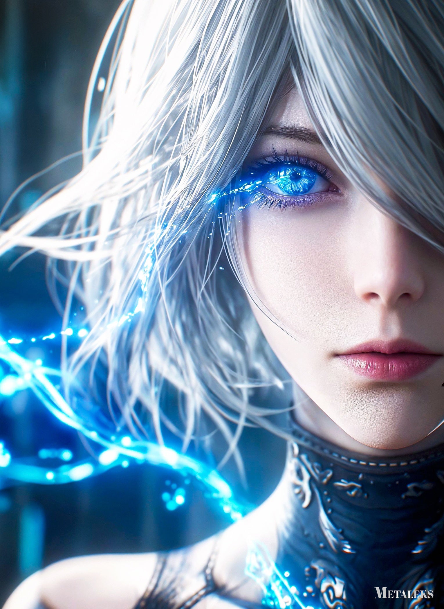 Nier Automata 2B Portrait