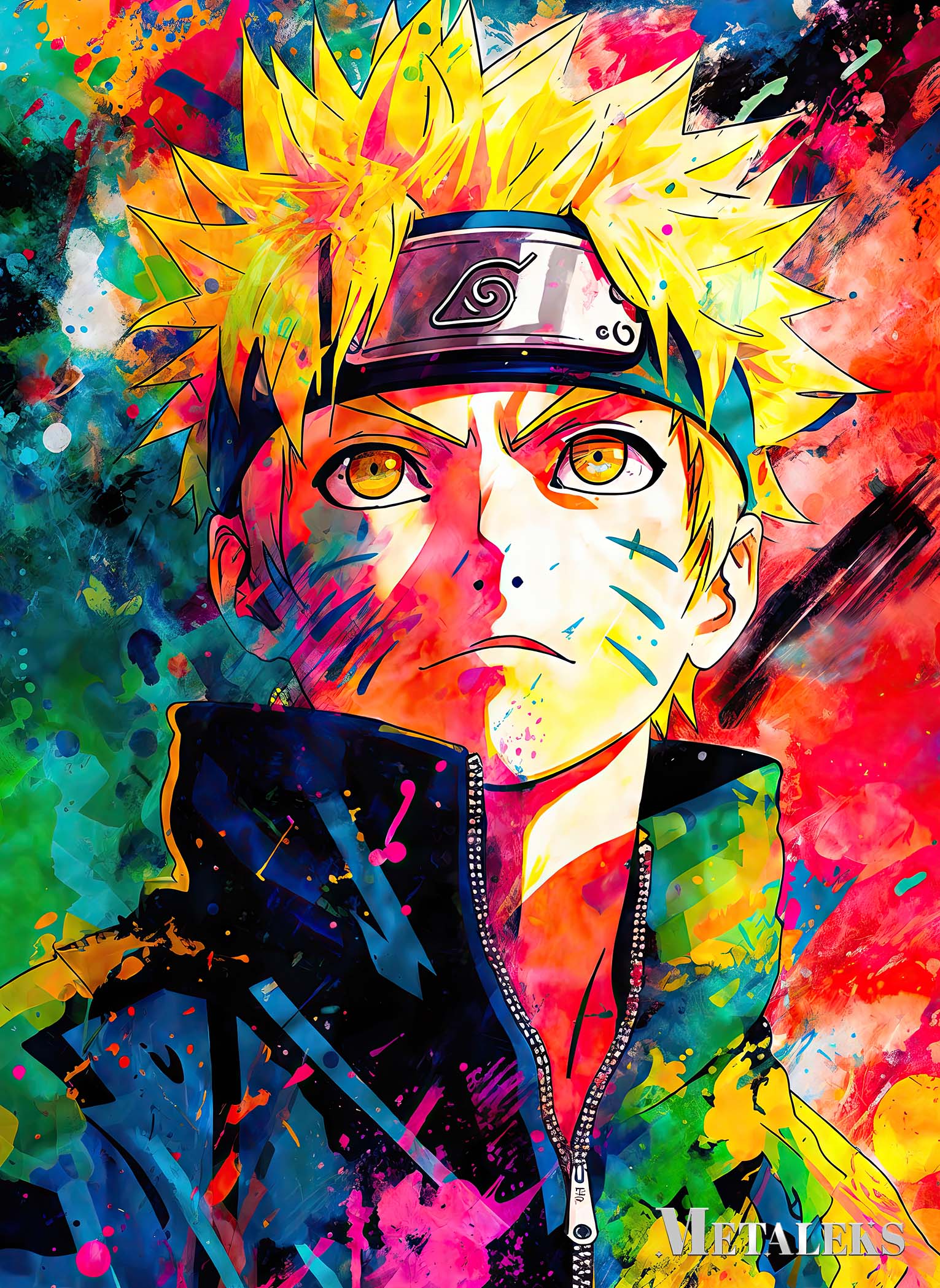 Palm Ink Naruto