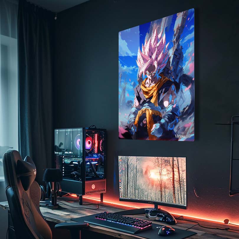 Pink Goku Super Saiyan 2 _ Dragon Ball