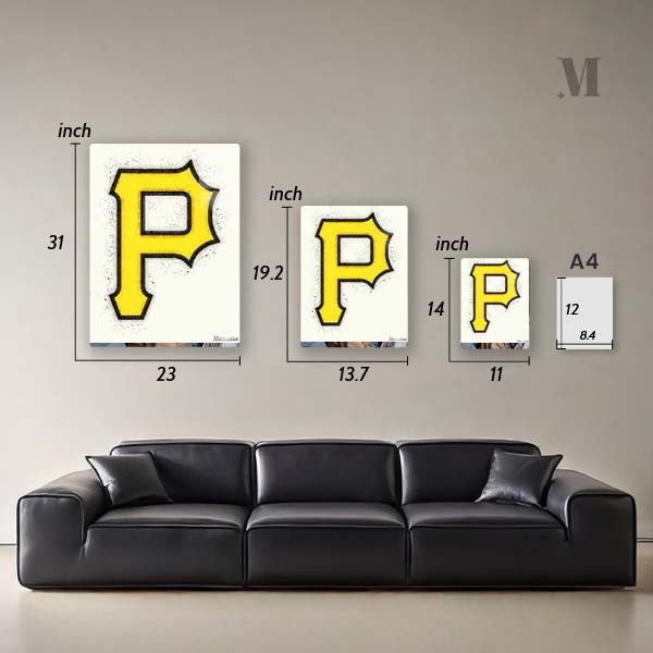 Pittsburgh Pirates Watercolor