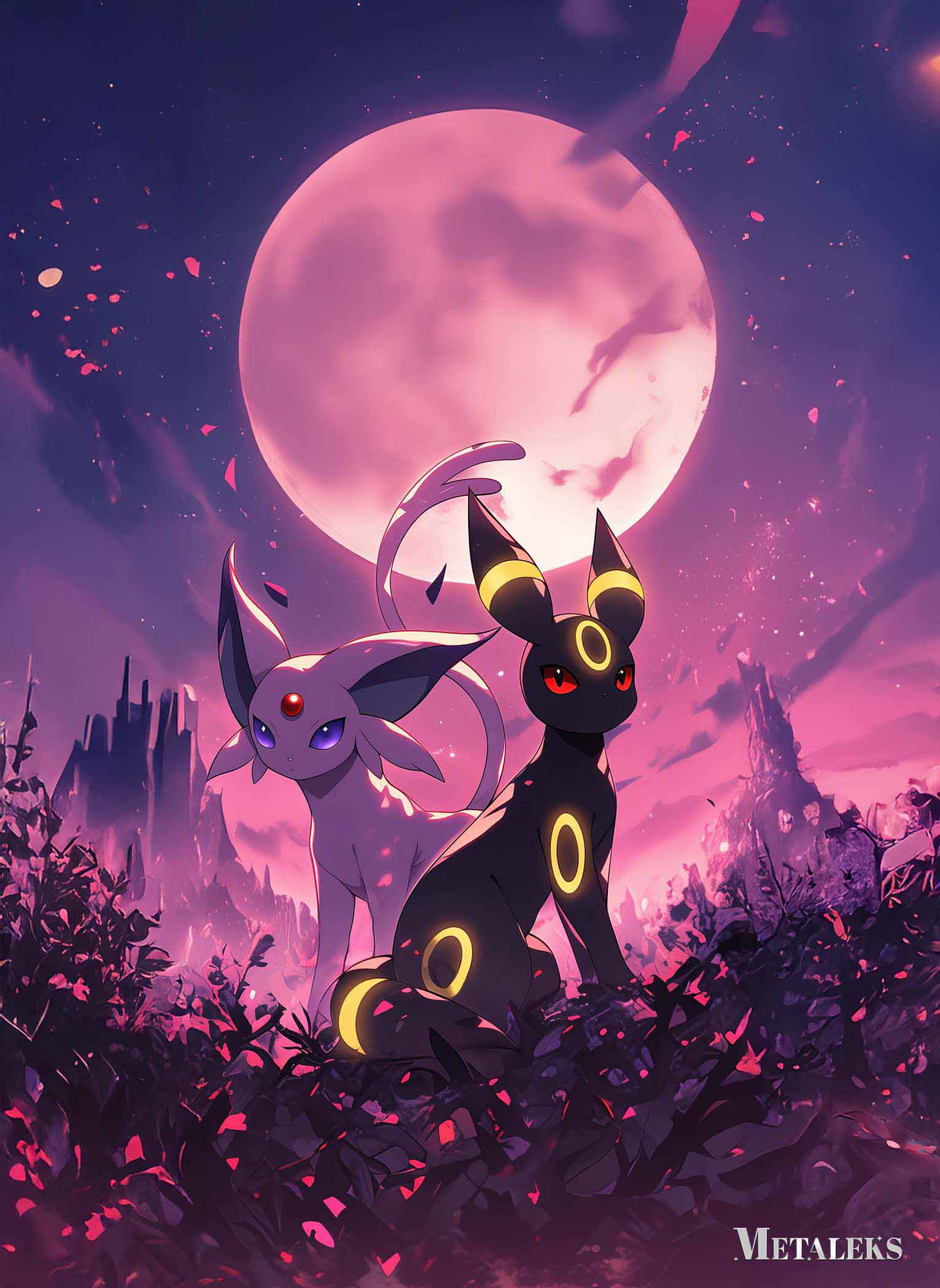 Pokemon-Umbreon Espeon-01