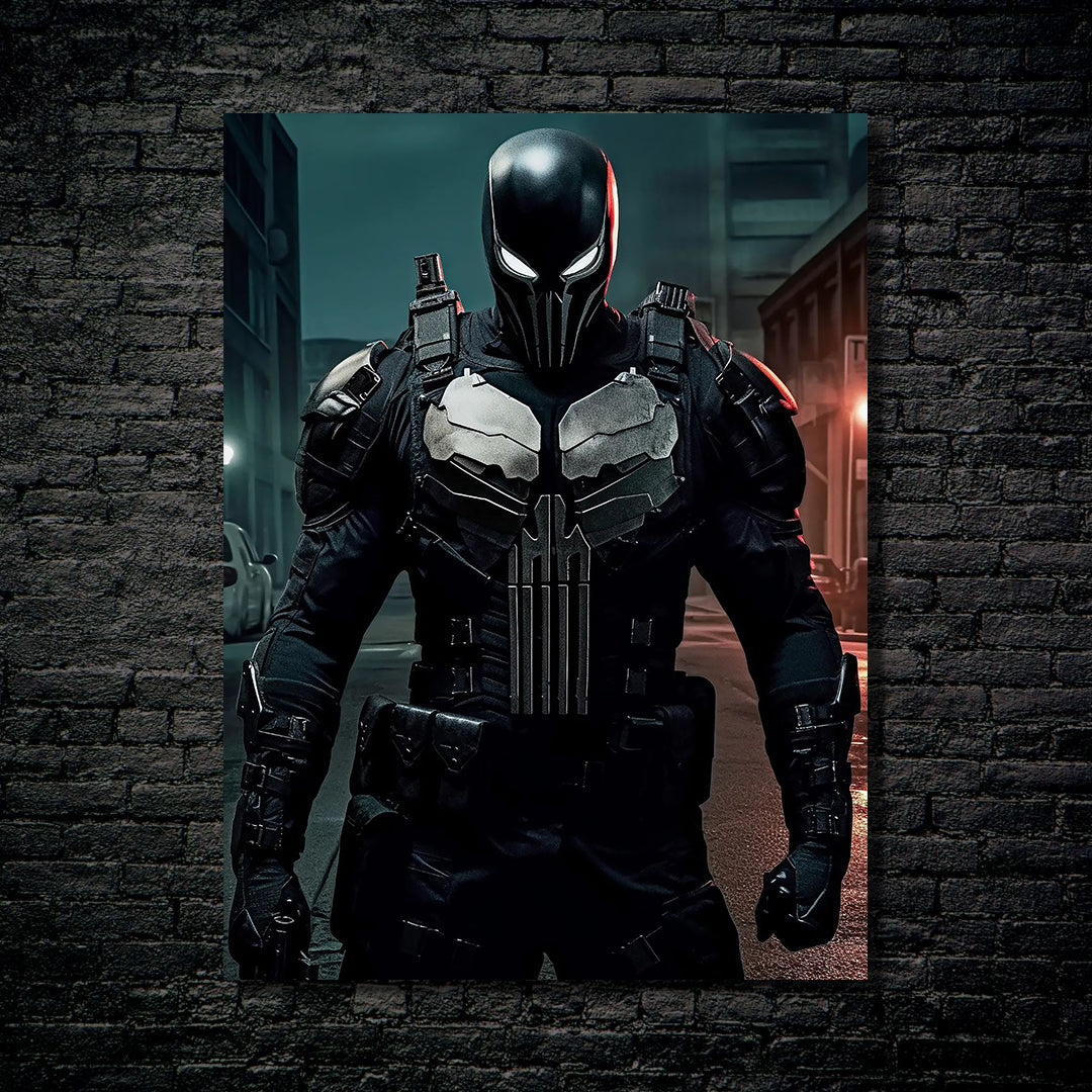 Punisher-Artwork de @art.bot5000