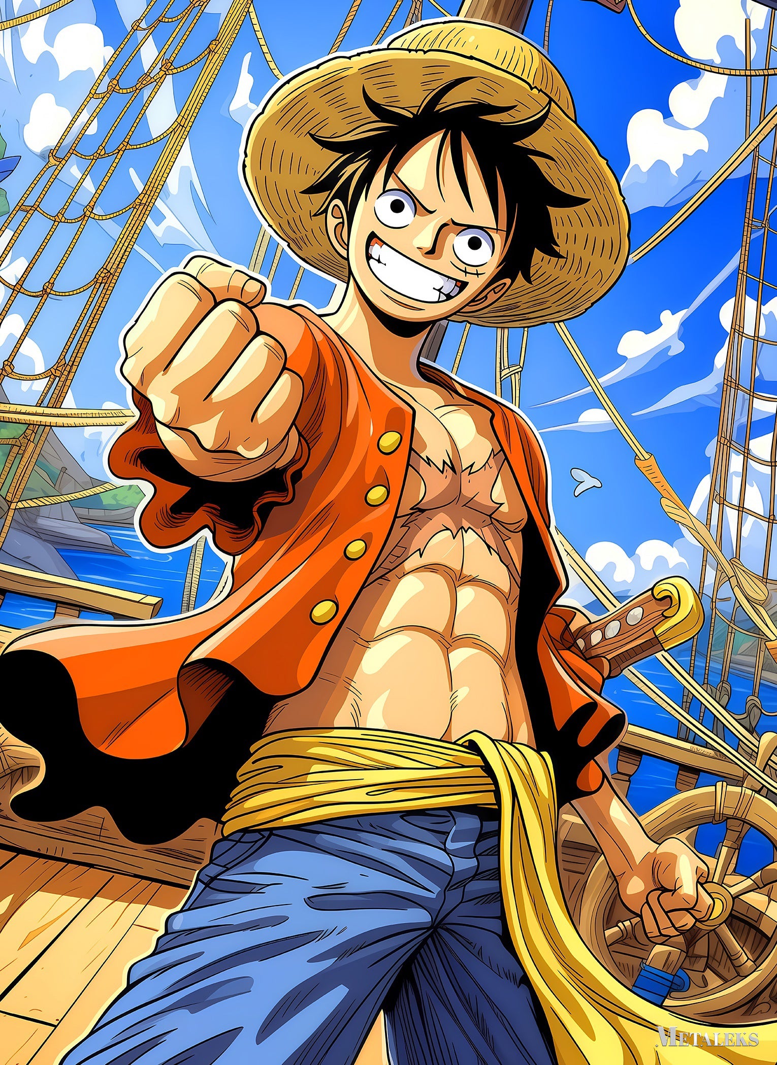 R020 one pieces luffy
