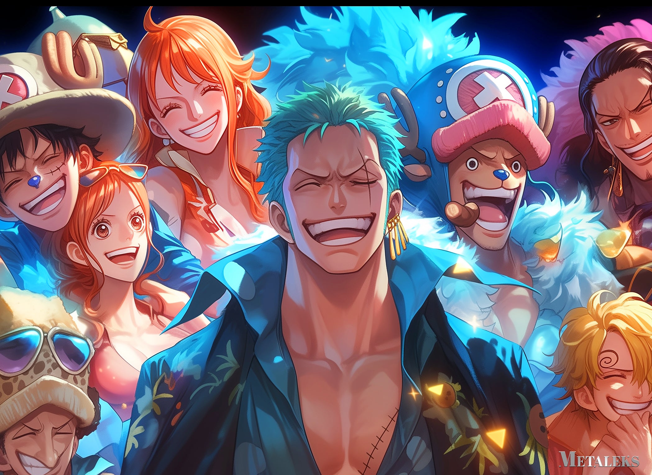 R104 one piece rorona zoro and family