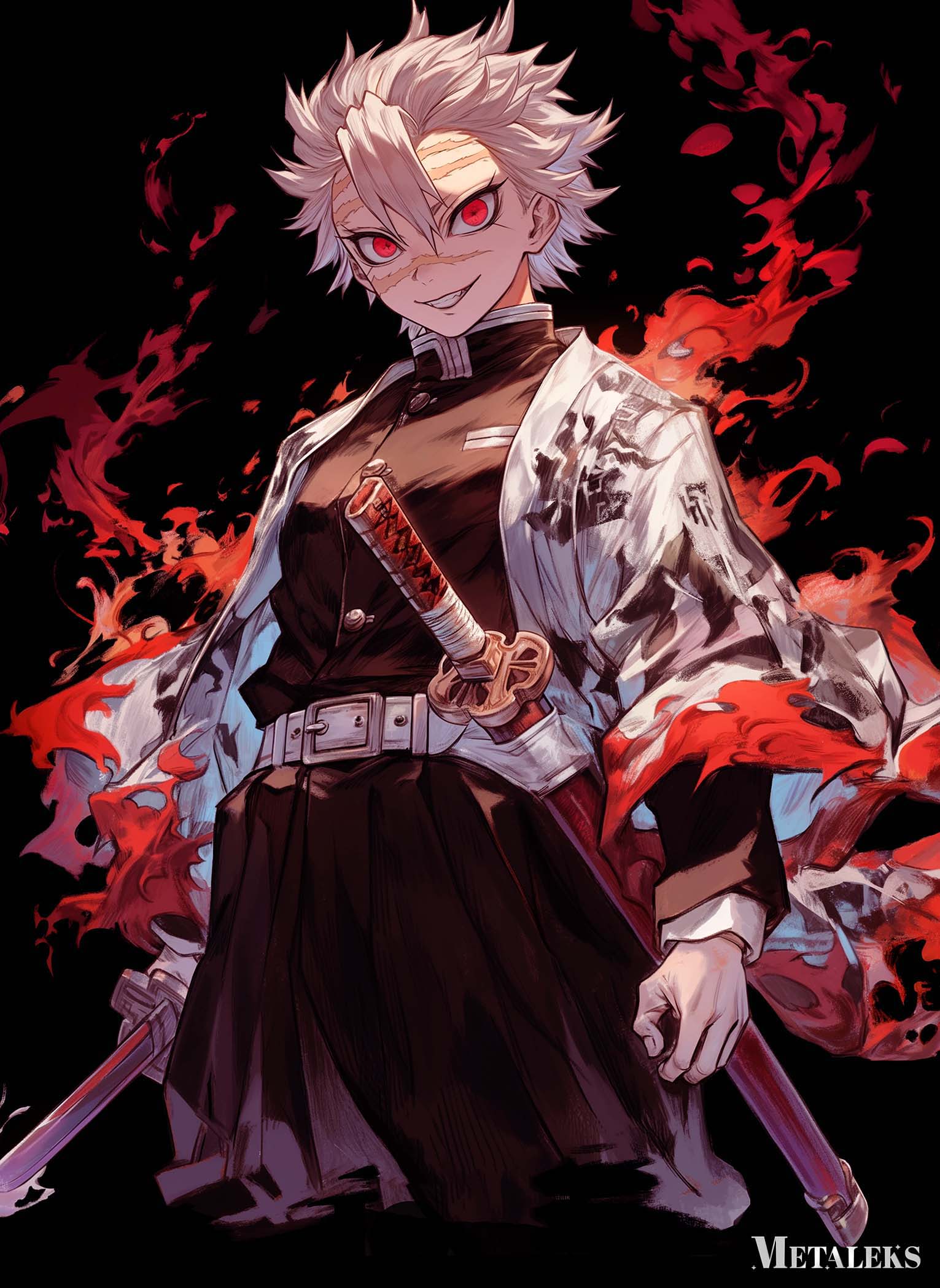 S0072 Sanemi Shinazugawa _ Demon Slayer