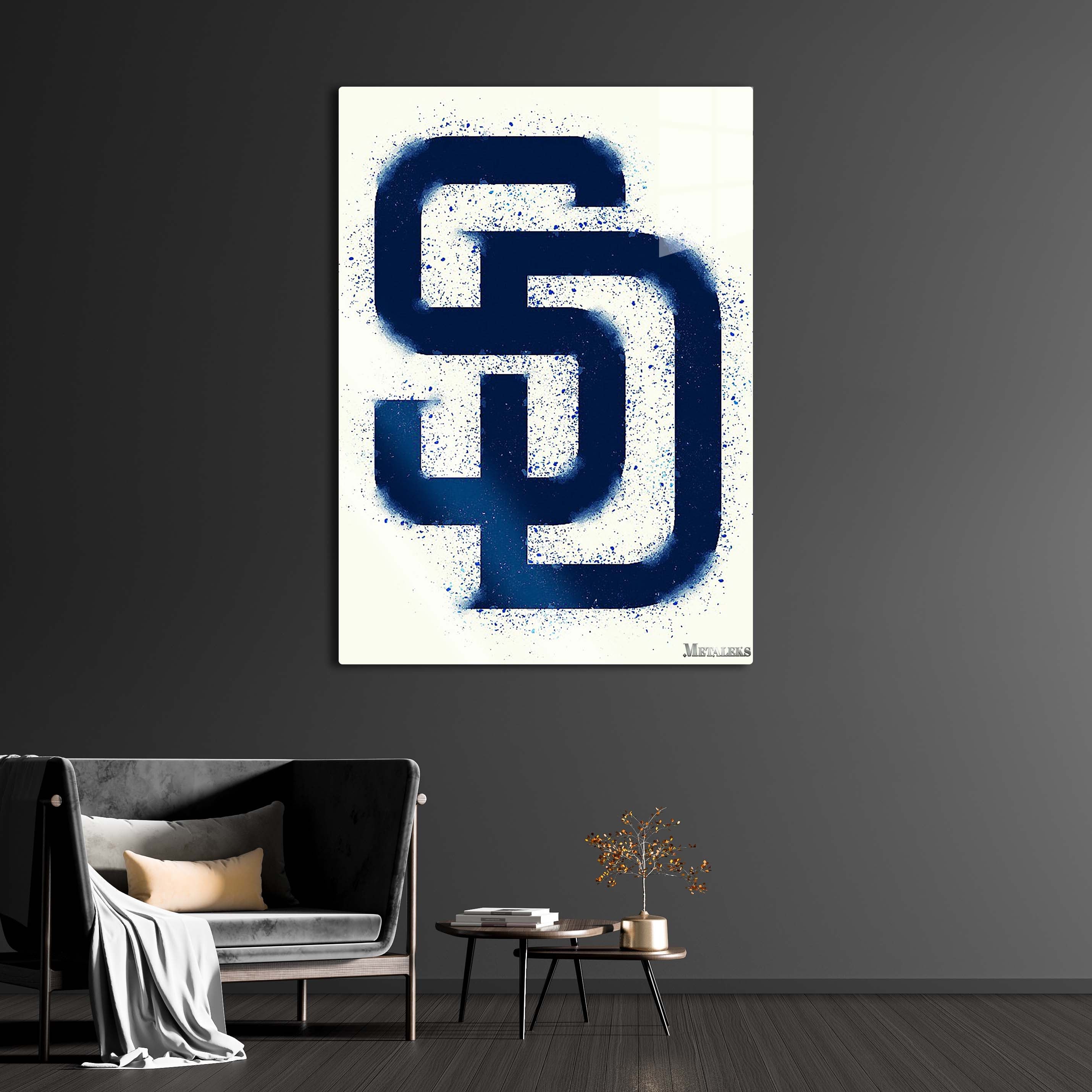 San Diego Padres Watercolor